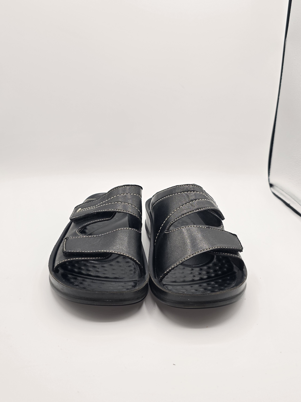 Aerothotic Black Arch Support Slide Sandals Women’s EU 38 US 7-7.5 Comfortable